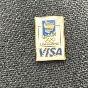 Pin, Visa Lapel Pin, Tie Tack, vintage, rare, 1994